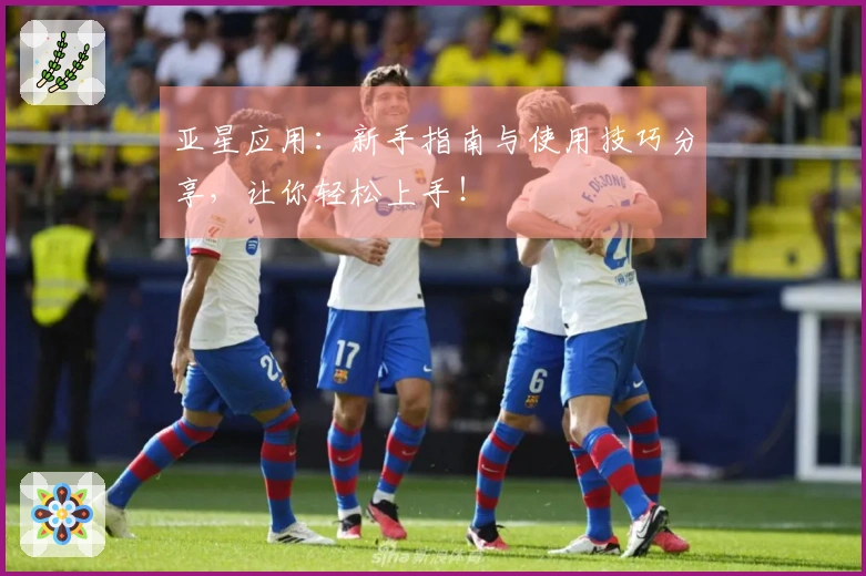 亚星应用：新手指南与使用技巧分享，让你轻松上手！